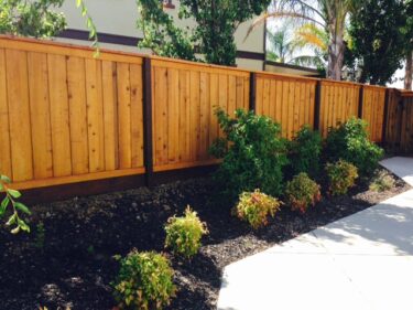 Fence Staining Project in Vacaville CA
