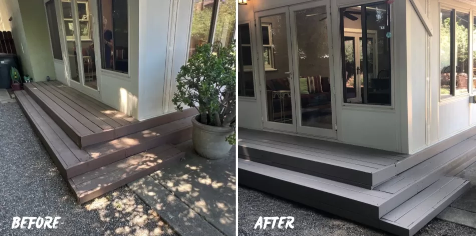  Project Spotlight: Wood Deck Staining in Woodland, CA