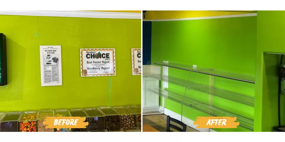  Commercial Painting Spotlight - Interior Refresh at Yolo Berry!